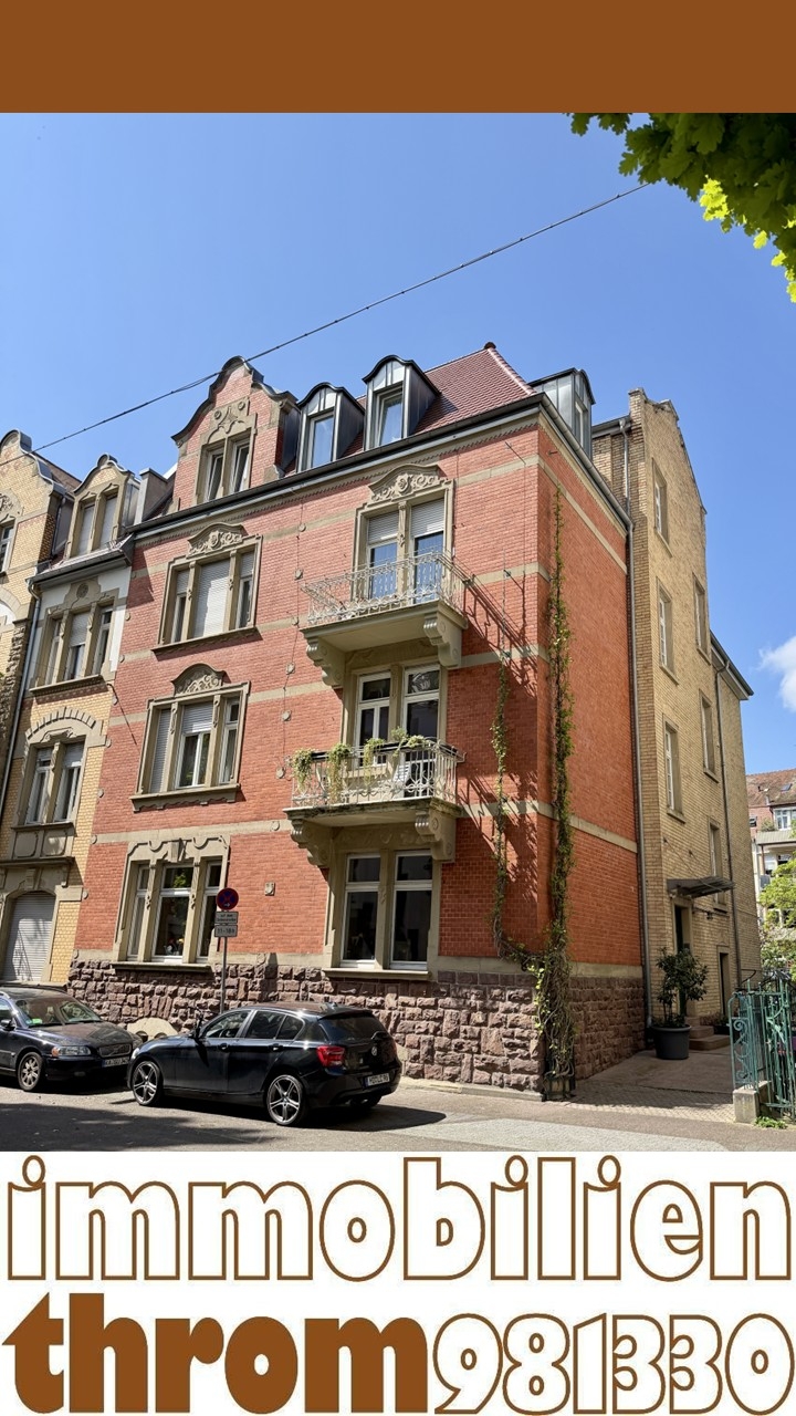 Immobilien Throm GmbH - 4-Zimmer-Wohnung Karlsruhe-Südweststadt
