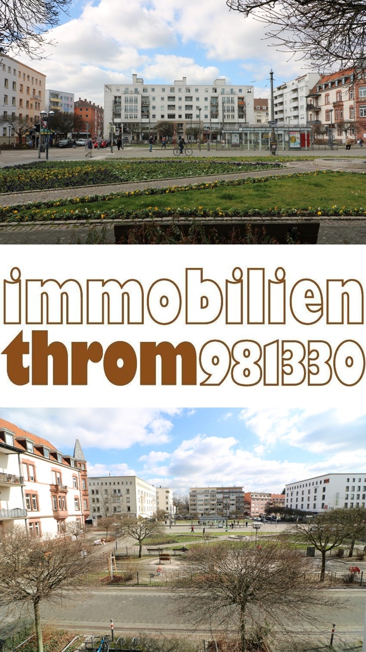 Immobilien Throm GmbH - 3-Zimmer-Wohnung Karlsruhe-Südweststadt „Bereich Albtalbahnhof“