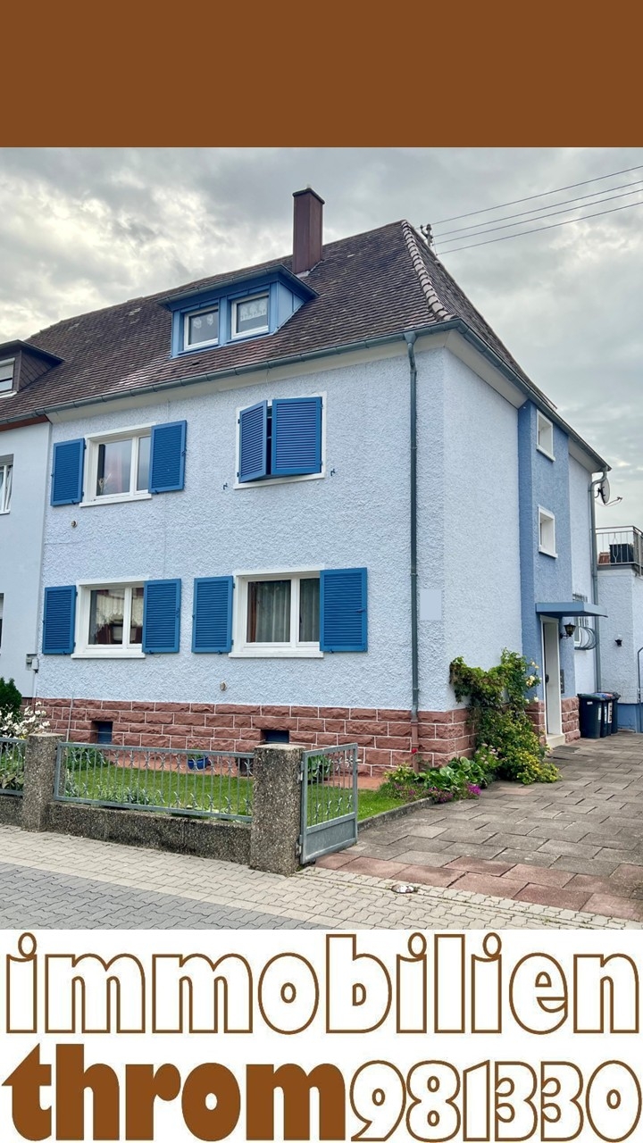 Immobilien Throm GmbH - Angebot: 2-Familienhaus Karlsruhe-Durlach Immobilien Throm GmbH - 2-Familienhaus Karlsruhe-Durlach