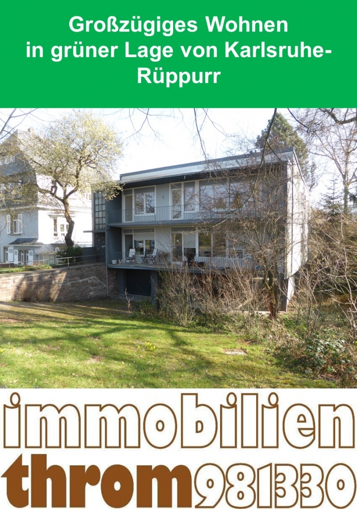 Immobilien Throm GmbH - 2-Familienhaus Karlsruhe-Rüppurr